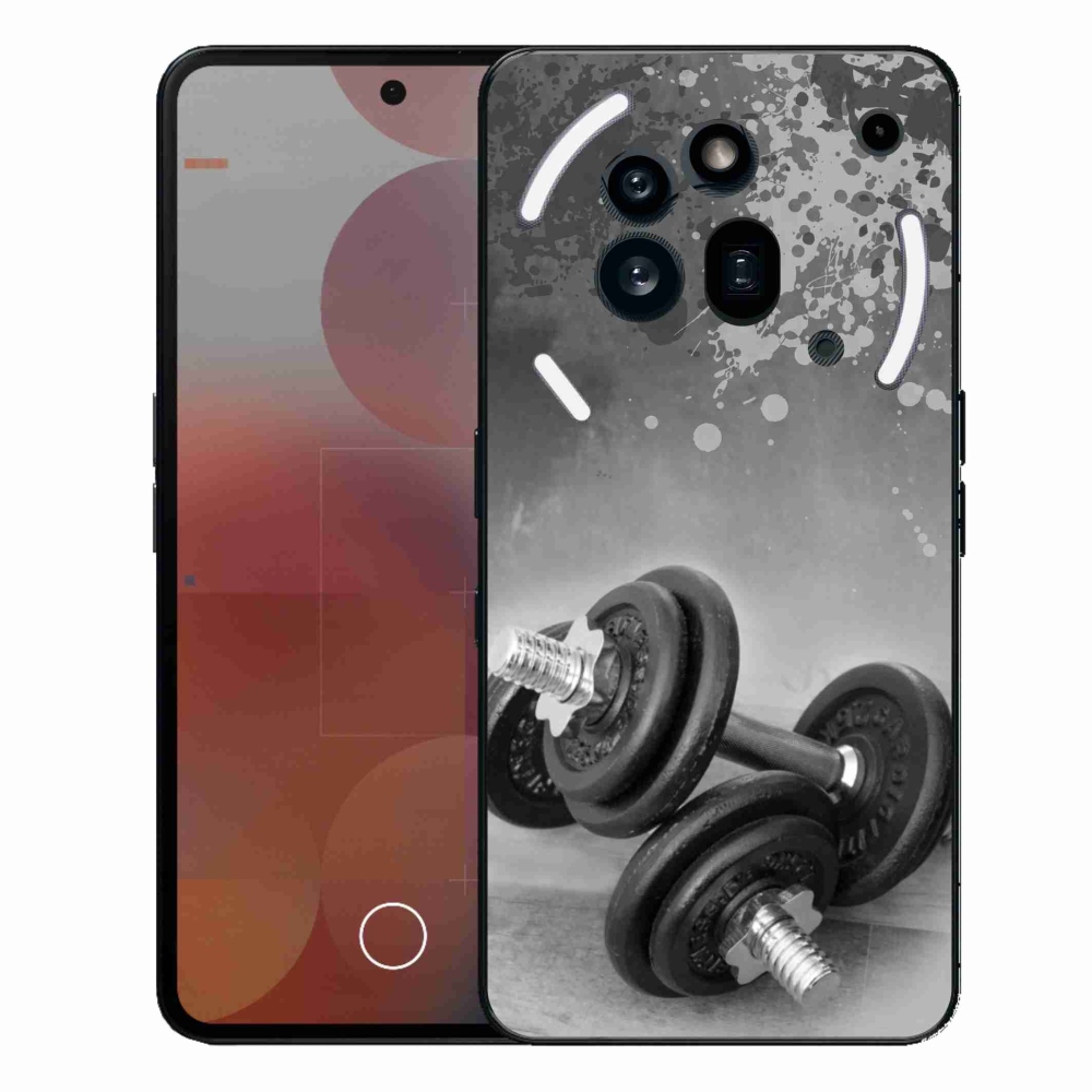 Zselés borítás mmCase for Nothing Phone (3a) Pro - súlyzók 1