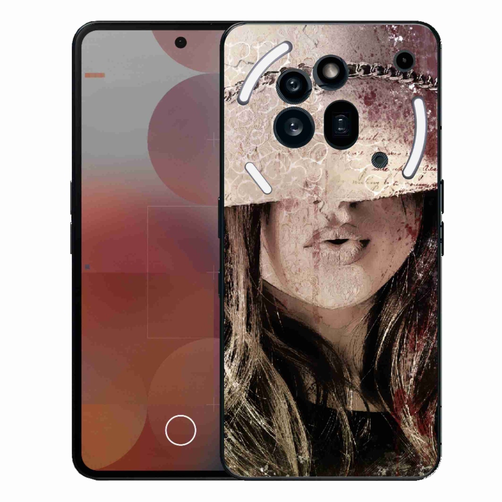 Zselés borítás mmCase a Nothing Phone (3a) Pro készülékhez - lány