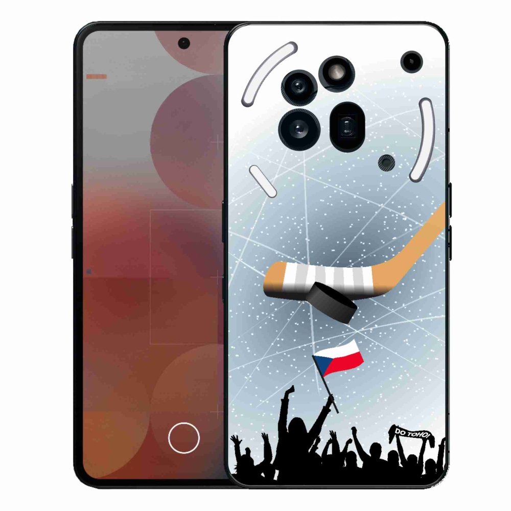 Zselés borítás mmCase for Nothing Phone (3a) Pro - jégkorong rajongóknak