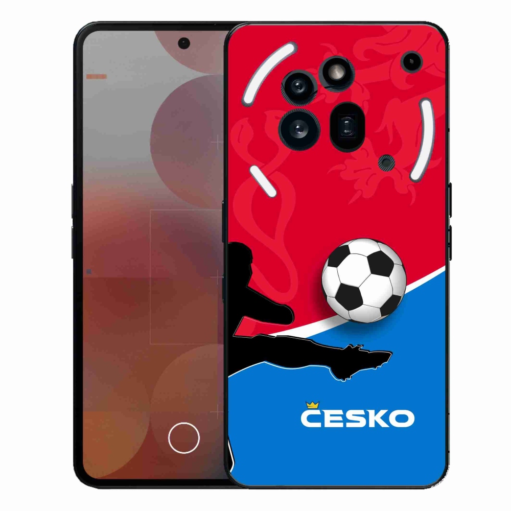 Zselés borítás mmCase a Nothing Phone (3a) Pro - futball Csehország 2