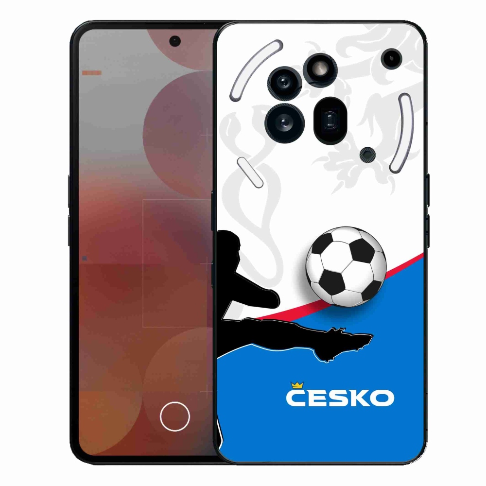 Zselés borítás mmCase a Nothing Phone (3a) Pro - futball Csehország 3