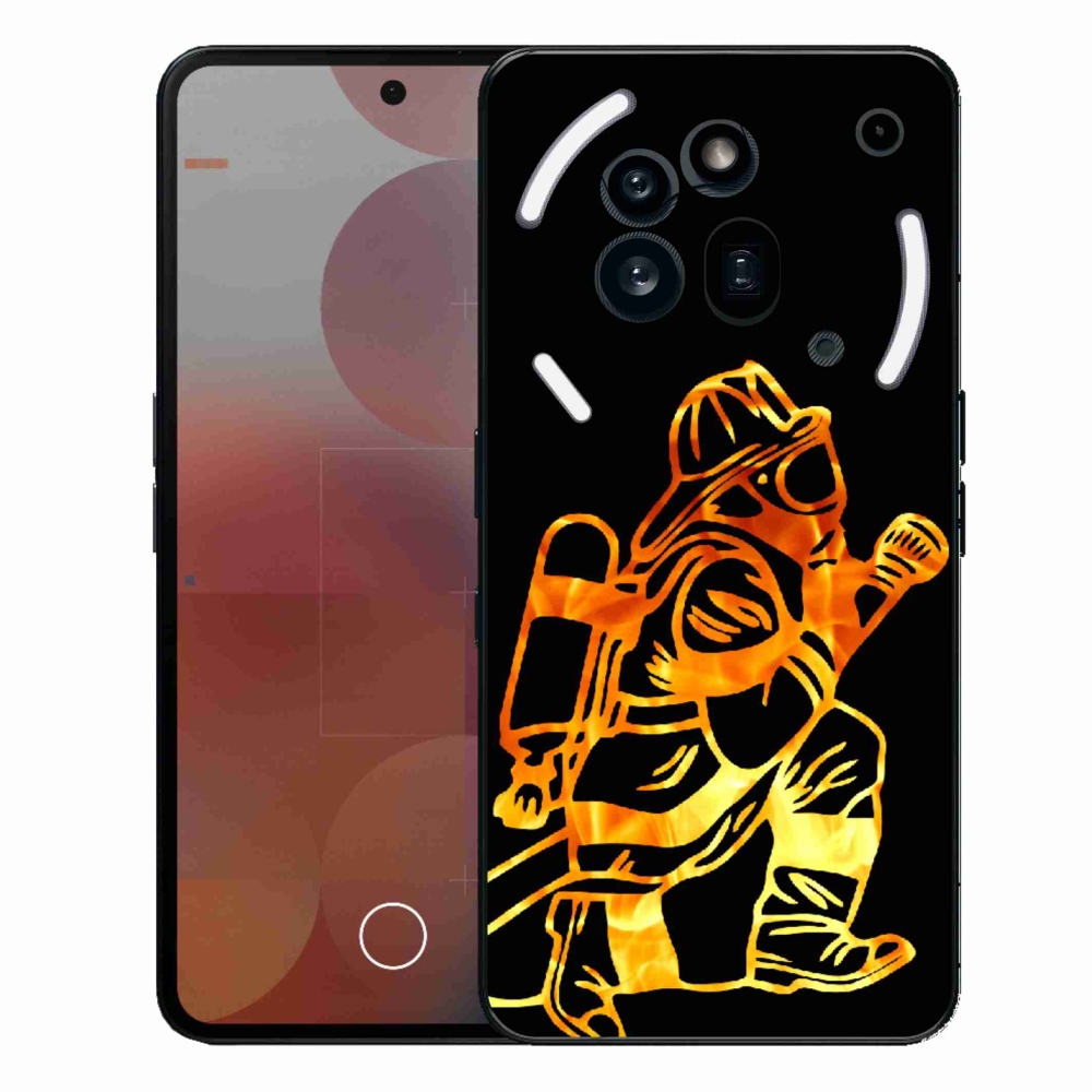 Zselés borítás mmCase for Nothing Phone (3a) Pro - Tűzoltó 1