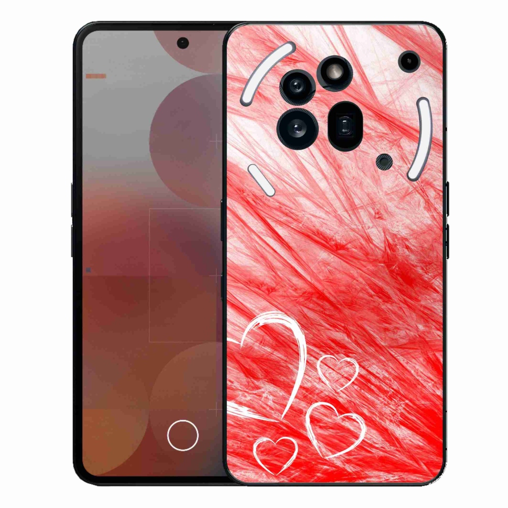 Zselés borítás mmCase a Nothing Phone (3a) Pro készülékhez - szív