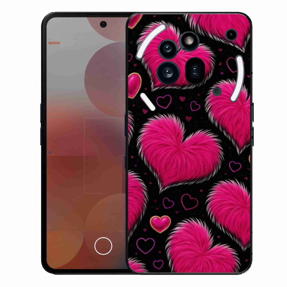 Zselés borítás mmCase a Nothing Phone (3a) Pro készülékhez - puha szív