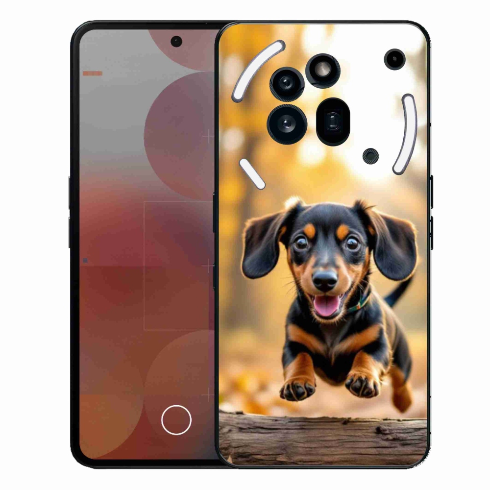 Zselés borítás mmCase a Nothing Phone (3a) Pro készülékhez - borz 2