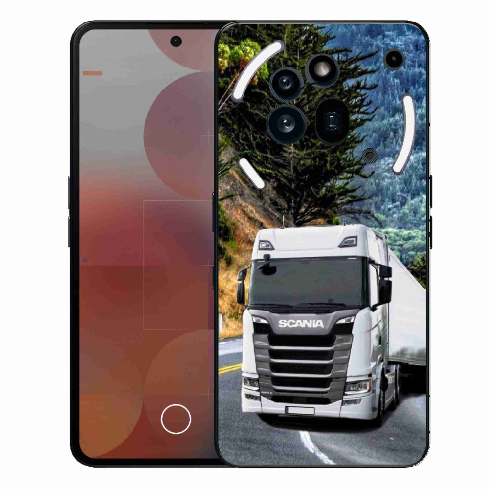 Zselés borítás mmCase a Nothing Phone (3a) Pro készülékhez - teherautó 1