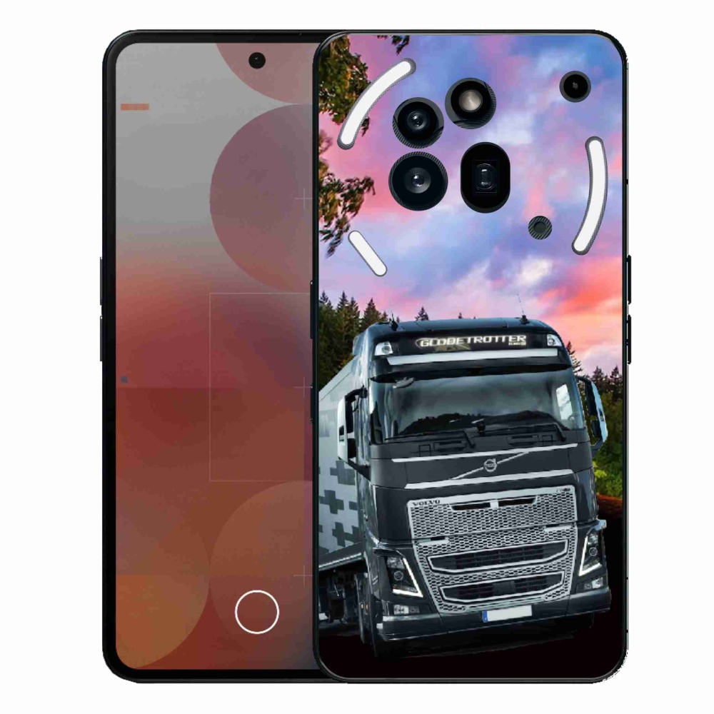 Zselés borítás mmCase a Nothing Phone (3a) Pro készülékhez - teherautó 2