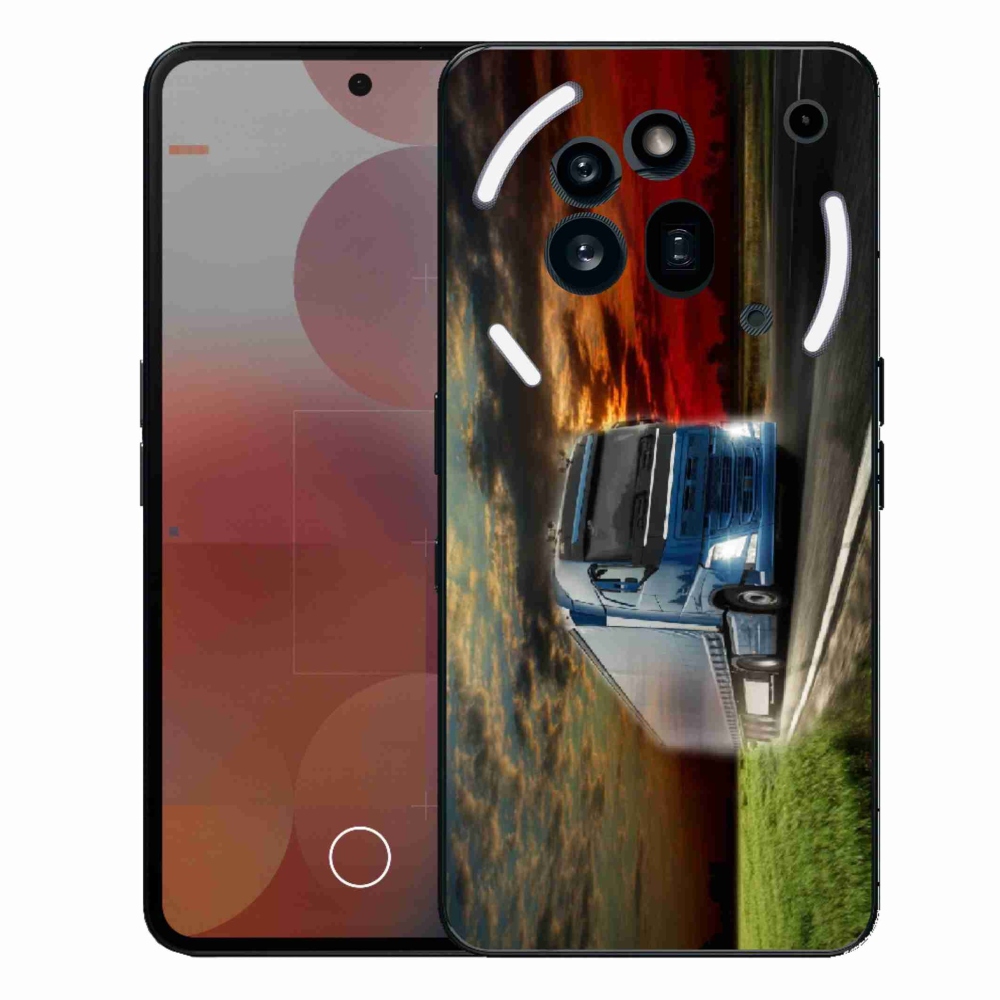 Zselés borítás mmCase a Nothing Phone (3a) Pro készülékhez - teherautó 4
