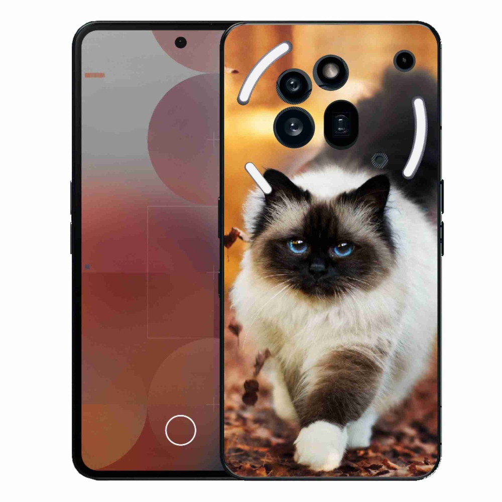 Zselés borítás mmCase a Nothing Phone (3a) Pro készülékhez - cat