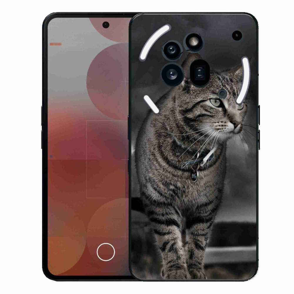 Zselés borítás mmCase a Nothing Phone (3a) Pro készülékhez - cat
