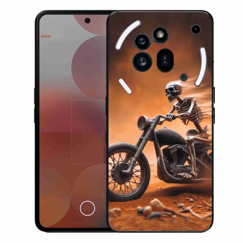 Zselés borítás mmCase a Nothing Phone (3a) Pro készülékhez - motoros vázszerkezet