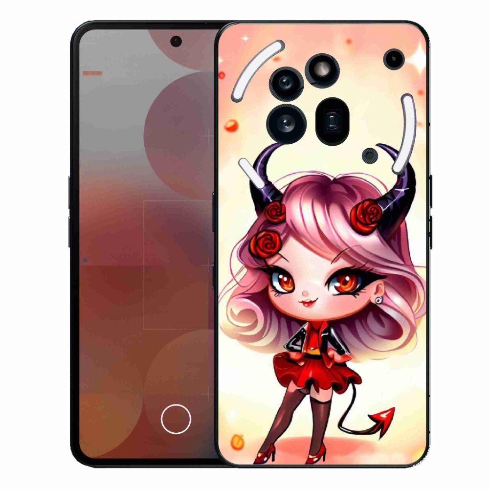 Zselés borítás mmCase a Nothing Phone (3a) Pro készülékhez - rajzfilmördög