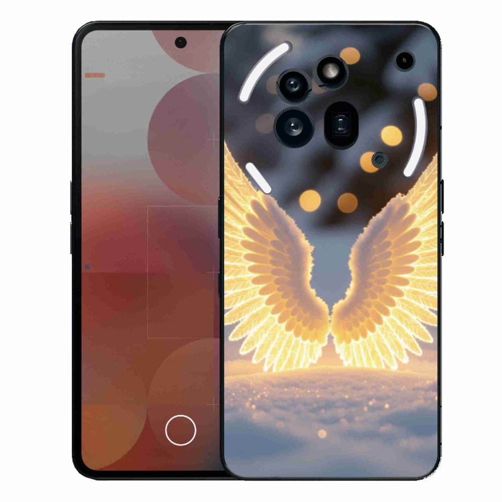 Zselés borítás mmCase a Nothing Phone (3a) Pro készülékhez - szárnyak
