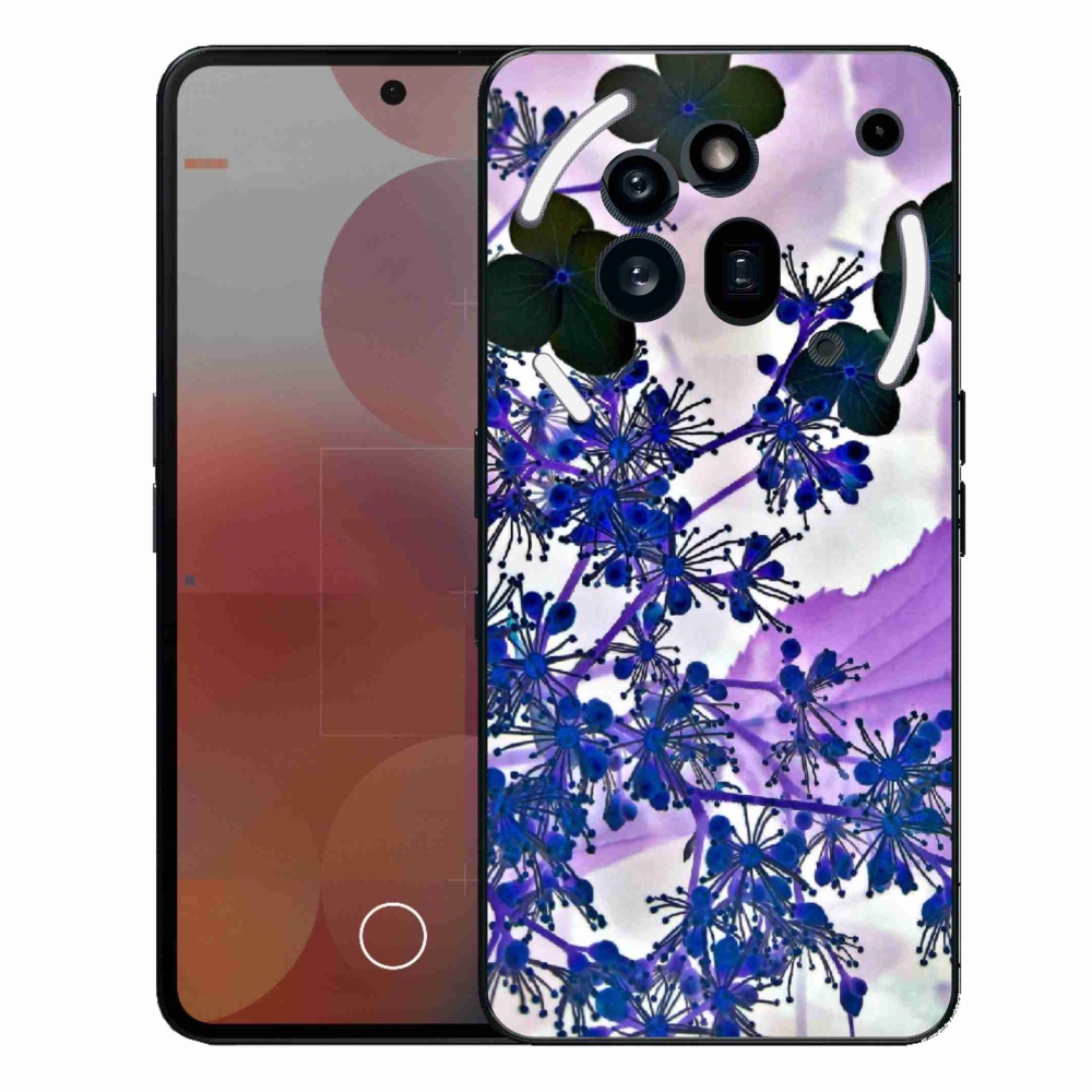 Zselés borító mmCase a Nothing Phone (3a) Pro készülékhez - hortenzia virág