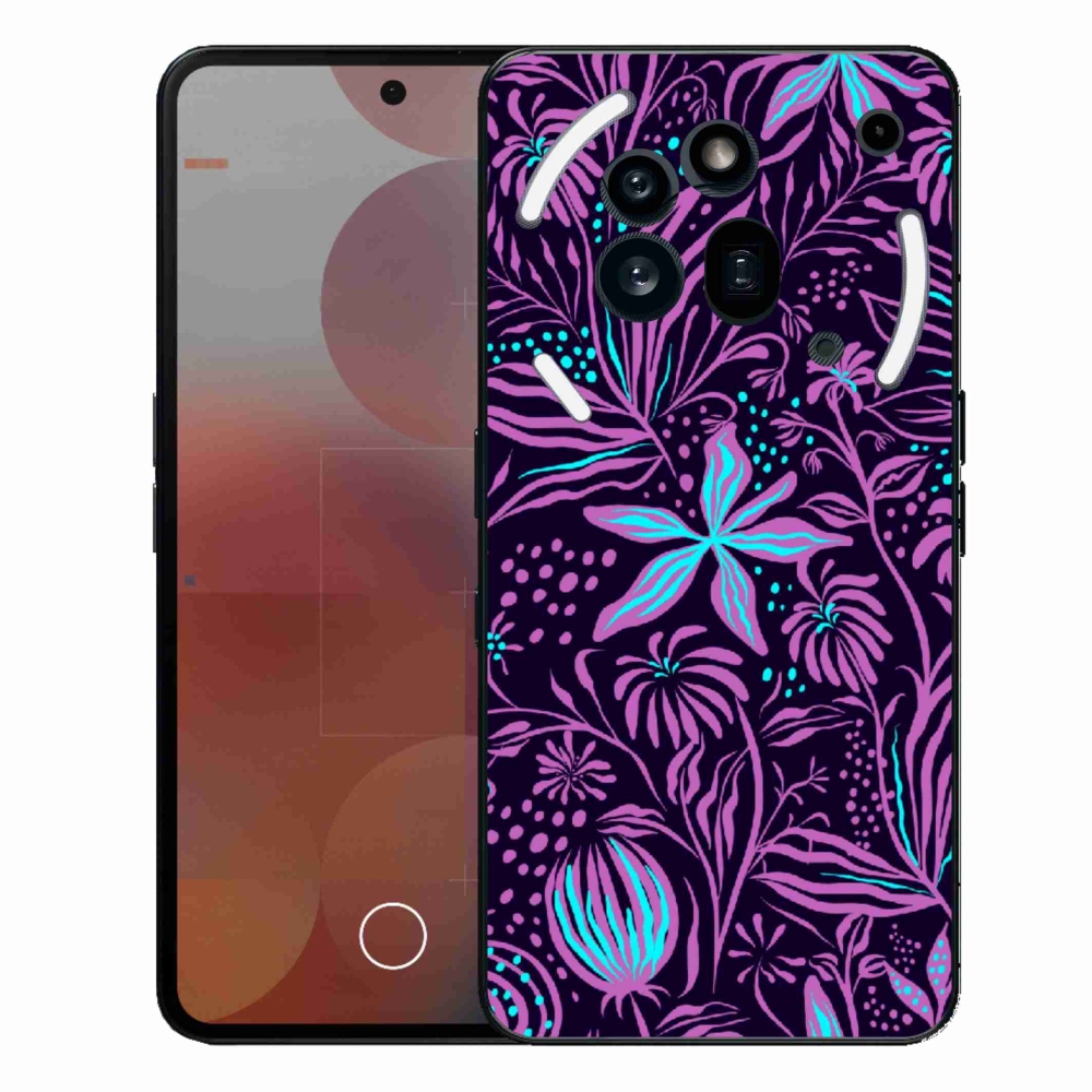 Zselés borítás mmCase a Nothing Phone (3a) Pro készülékhez - virág 2