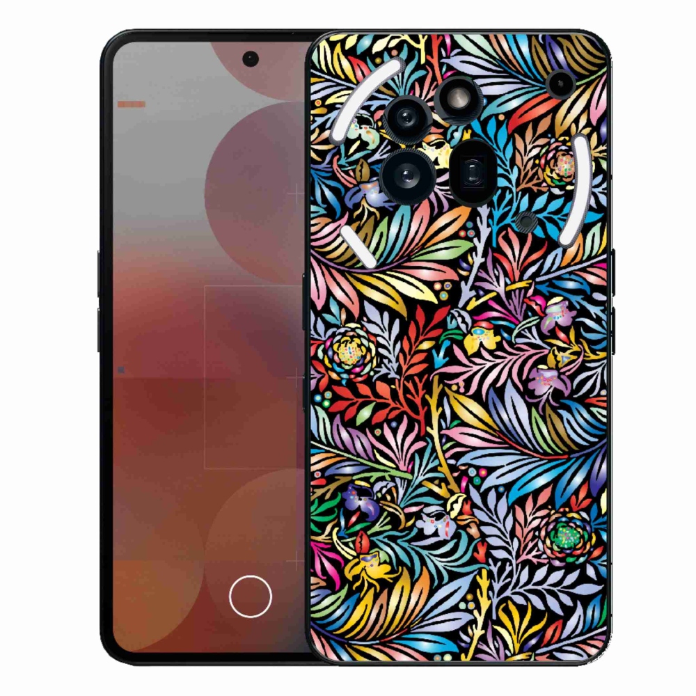 Zselés borító mmCase a Nothing Phone (3a) Pro készülékhez - virágok 5