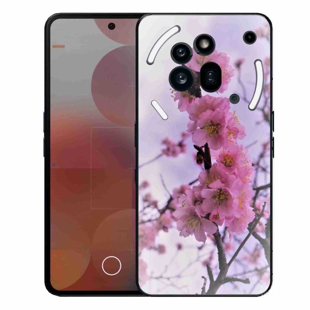Zselés borító mmCase a Nothing Phone (3a) Pro készülékhez - virágok 7