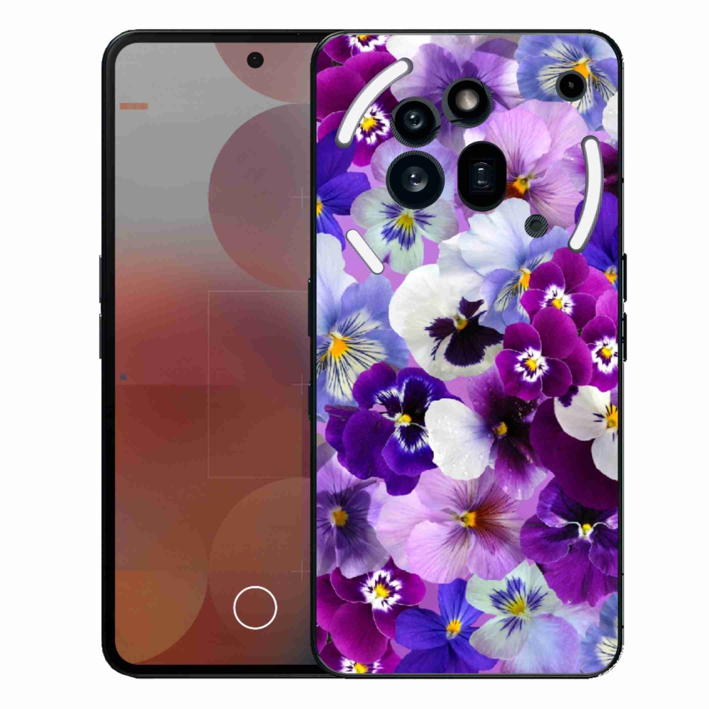 Zselés borító mmCase a Nothing Phone (3a) Pro készülékhez - virág 9