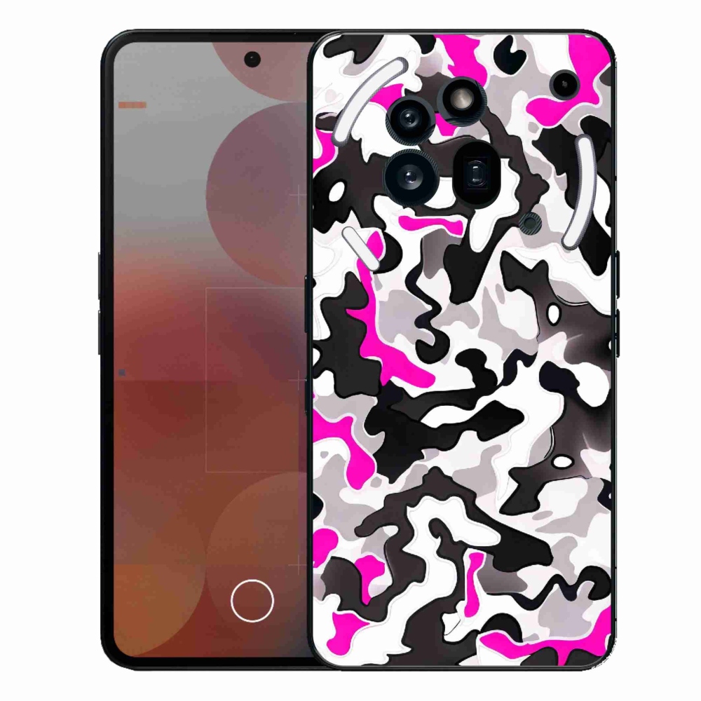 Zselés borítás mmCase a Nothing Phone (3a) Pro készülékhez - terepszínű minta 5