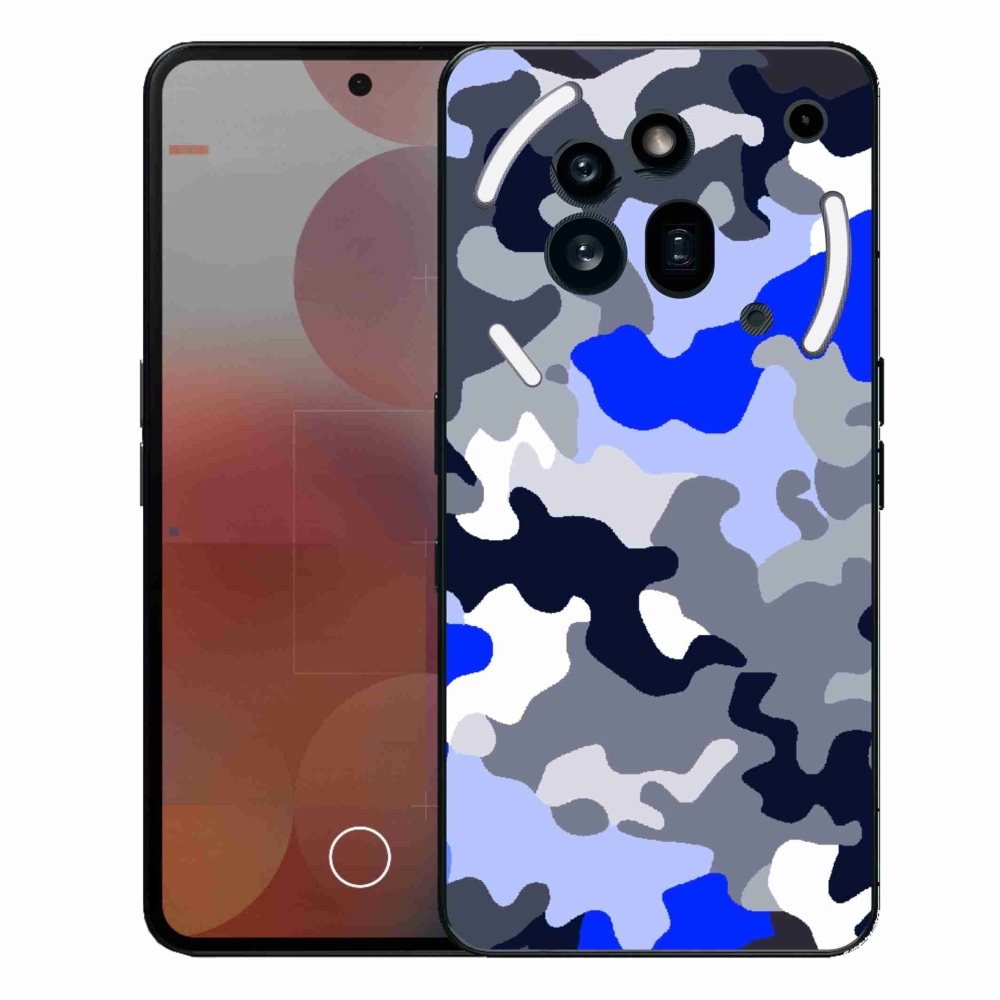 Zselés borítás mmCase a Nothing Phone (3a) Pro készülékhez - terepszínű minta 8