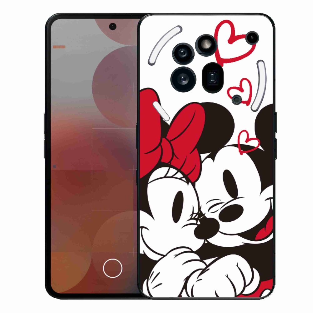 Zselés borítás mmCase a Nothing Phone (3a) Pro készülékhez - minnie és mickey