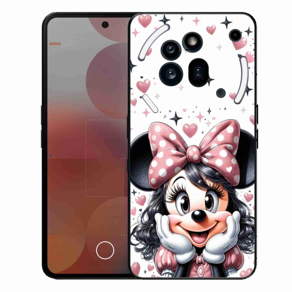 Zselés borítás mmCase a Nothing Phone (3a) Pro készülékhez - minnie