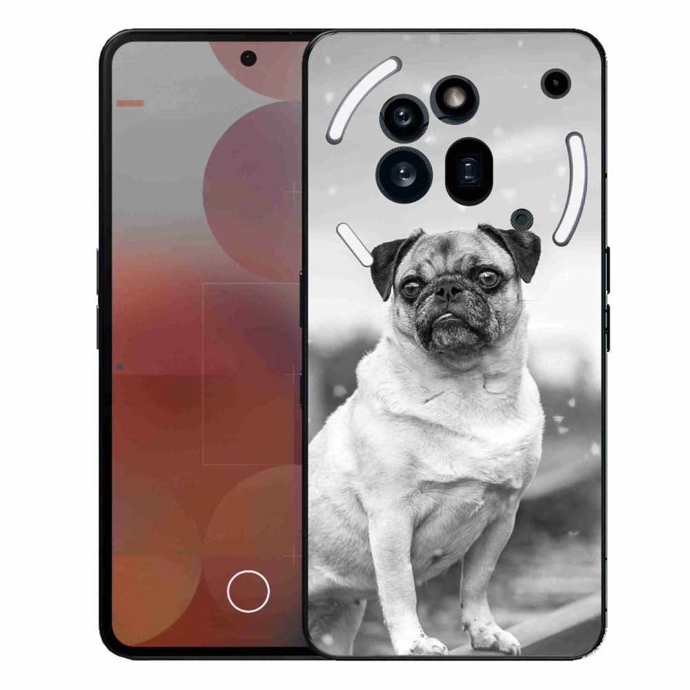 Zselés borítás mmCase a Nothing Phone (3a) Pro készülékhez - mopsz