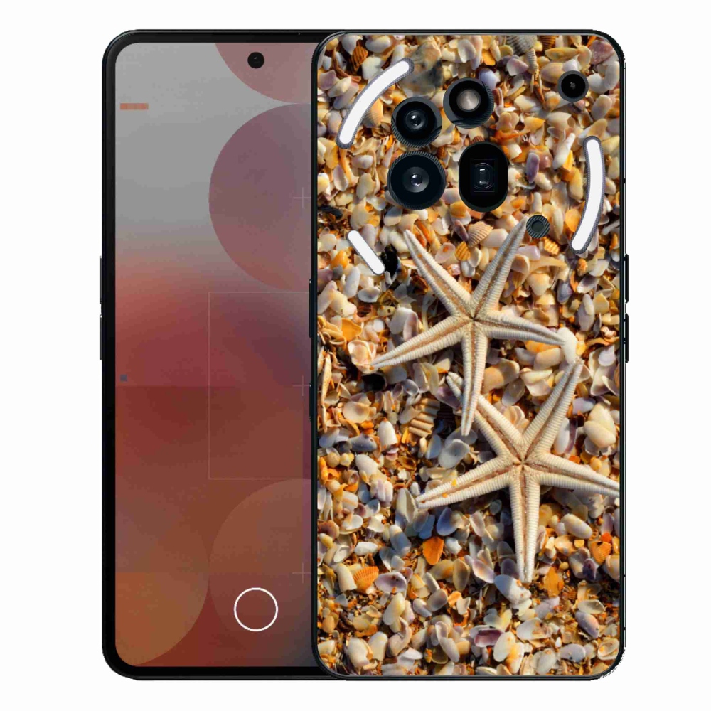 Zselés borítás mmCase a Nothing Phone (3a) Pro készülékhez - tengeri csillag