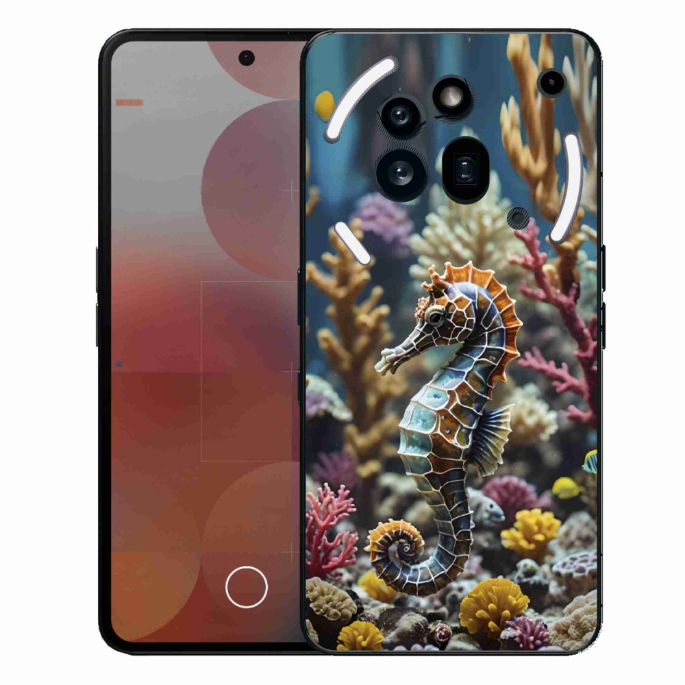 Zselés borítás mmCase a Nothing Phone (3a) Pro készülékhez - csikóhal 2
