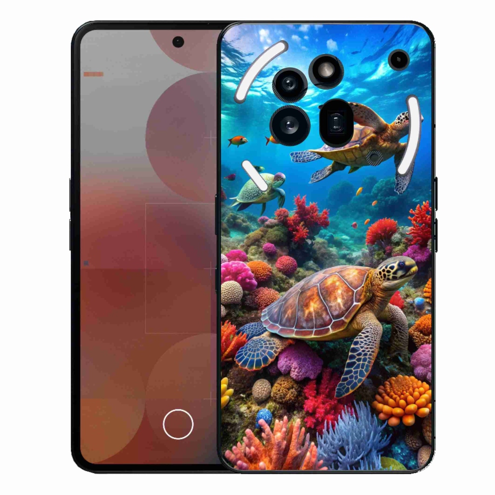 Zselés borítás mmCase a Nothing Phone (3a) Pro készülékhez - Sea World 2