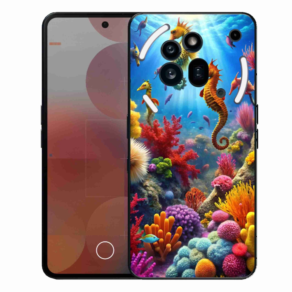Zselés borító mmCase a Nothing Phone (3a) Pro készülékhez - Sea World 3