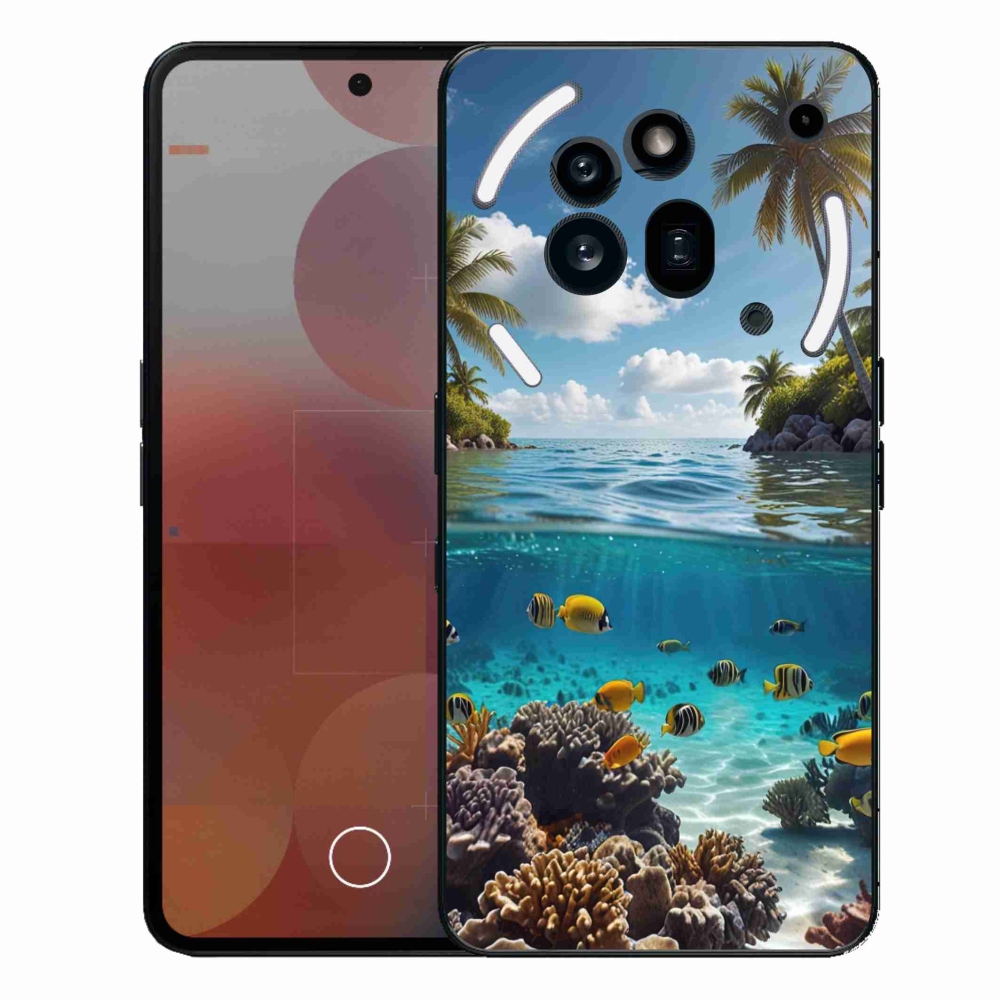Zselés borítás mmCase a Nothing Phone (3a) Pro készülékhez - Sea World 4