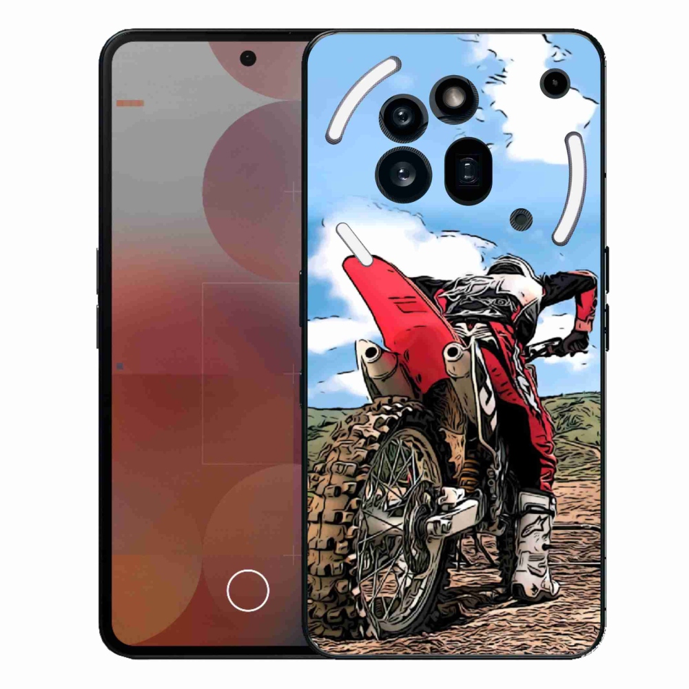 Zselés borítás mmCase a Nothing Phone (3a) Pro készülékhez - moto