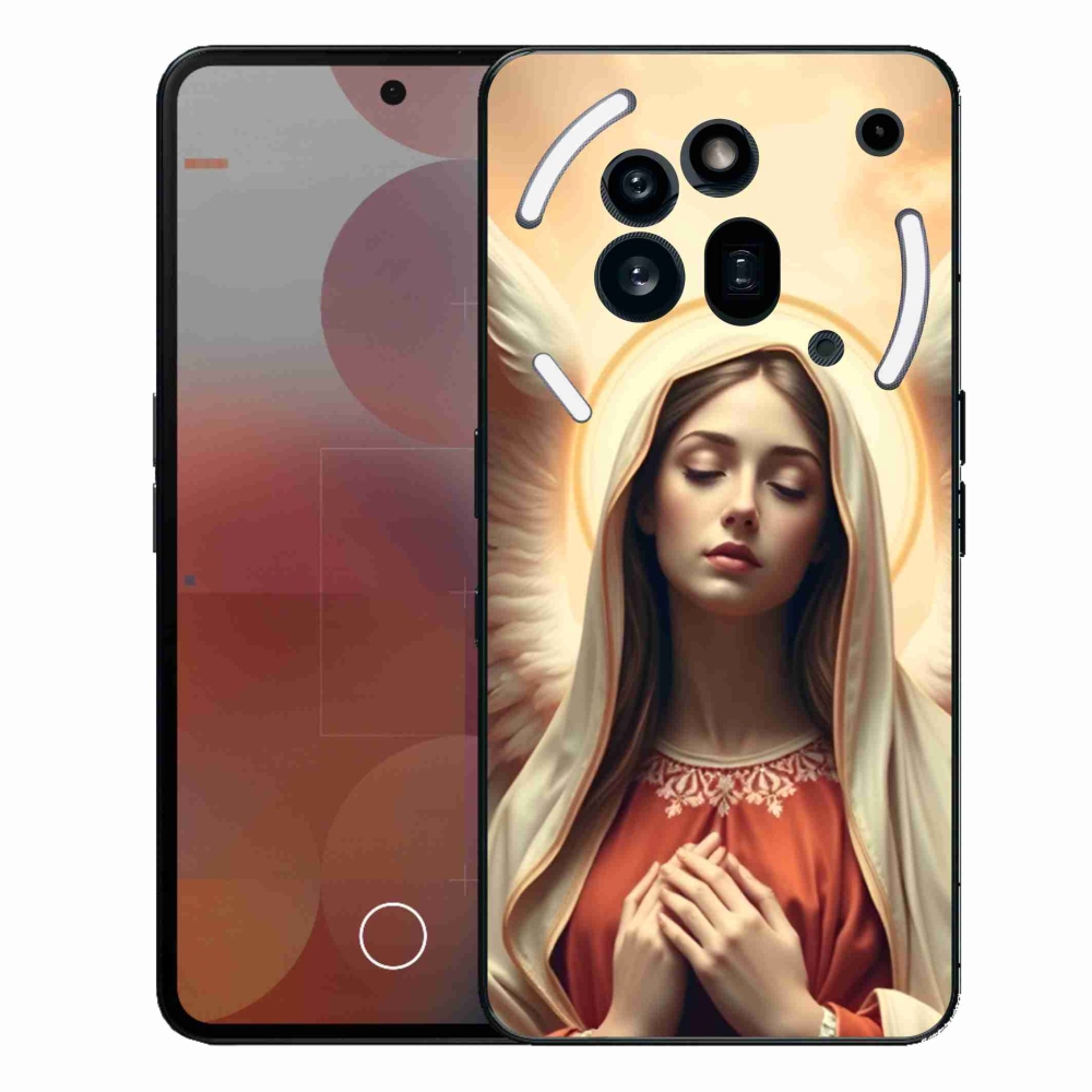 Zselés borító mmCase a Nothing Phone (3a) Pro készülékhez - vallási téma