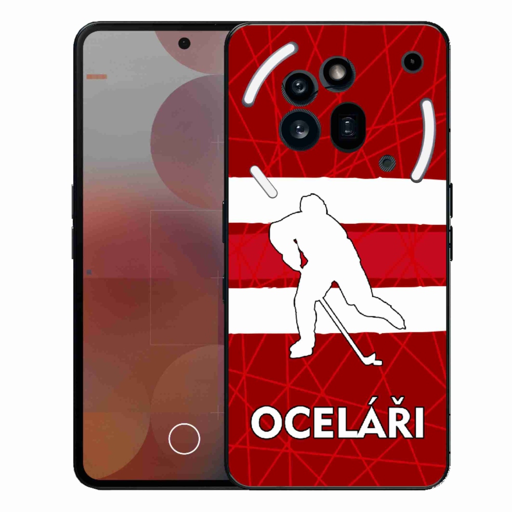 Zselés borítás mmCase a Nothing Phone (3a) Pro készülékhez - Acélszínűek