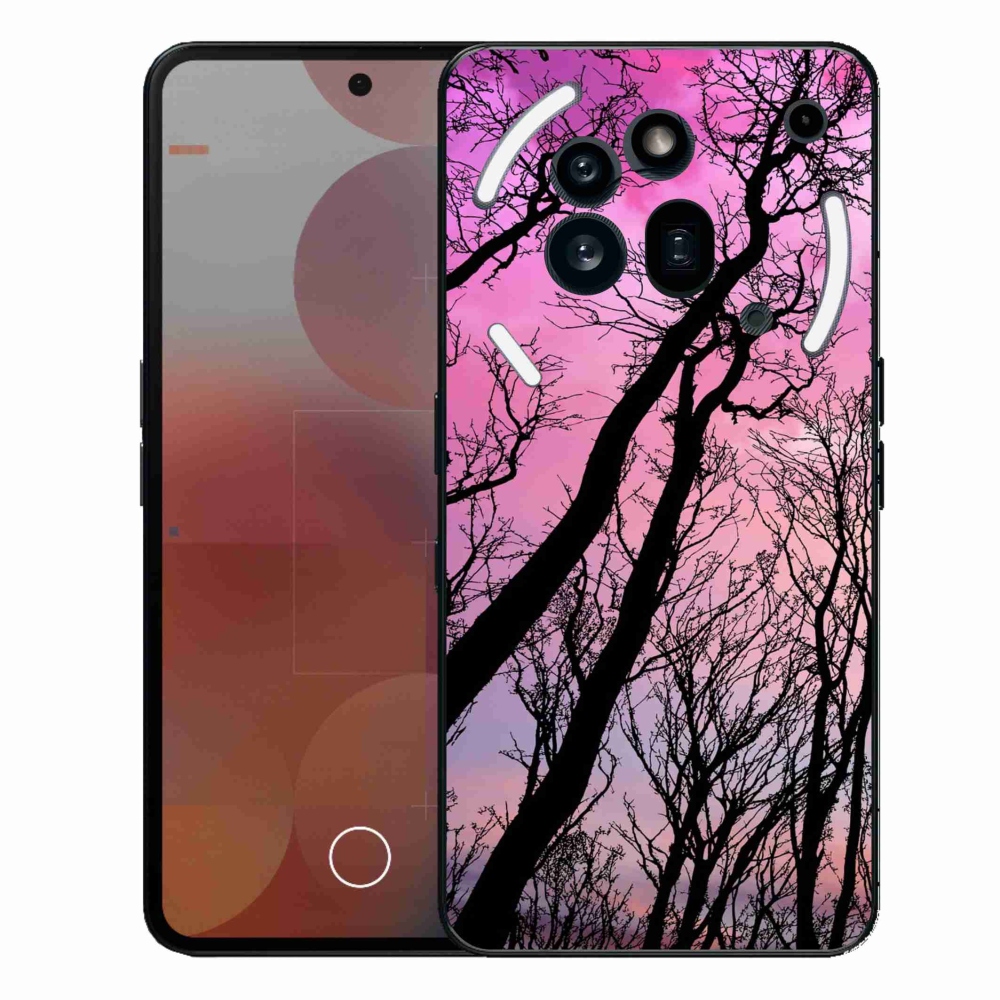 Zselés borítás mmCase a Nothing Phone (3a) Pro készülékhez - kidőlt fák