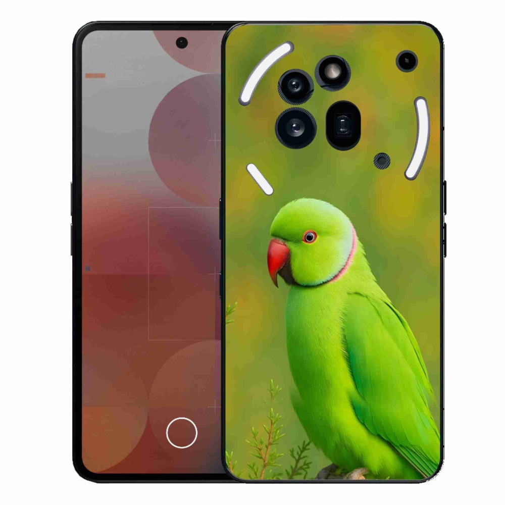 Zselés borítás mmCase a Nothing Phone (3a) Pro készülékhez - parrot alexander 2