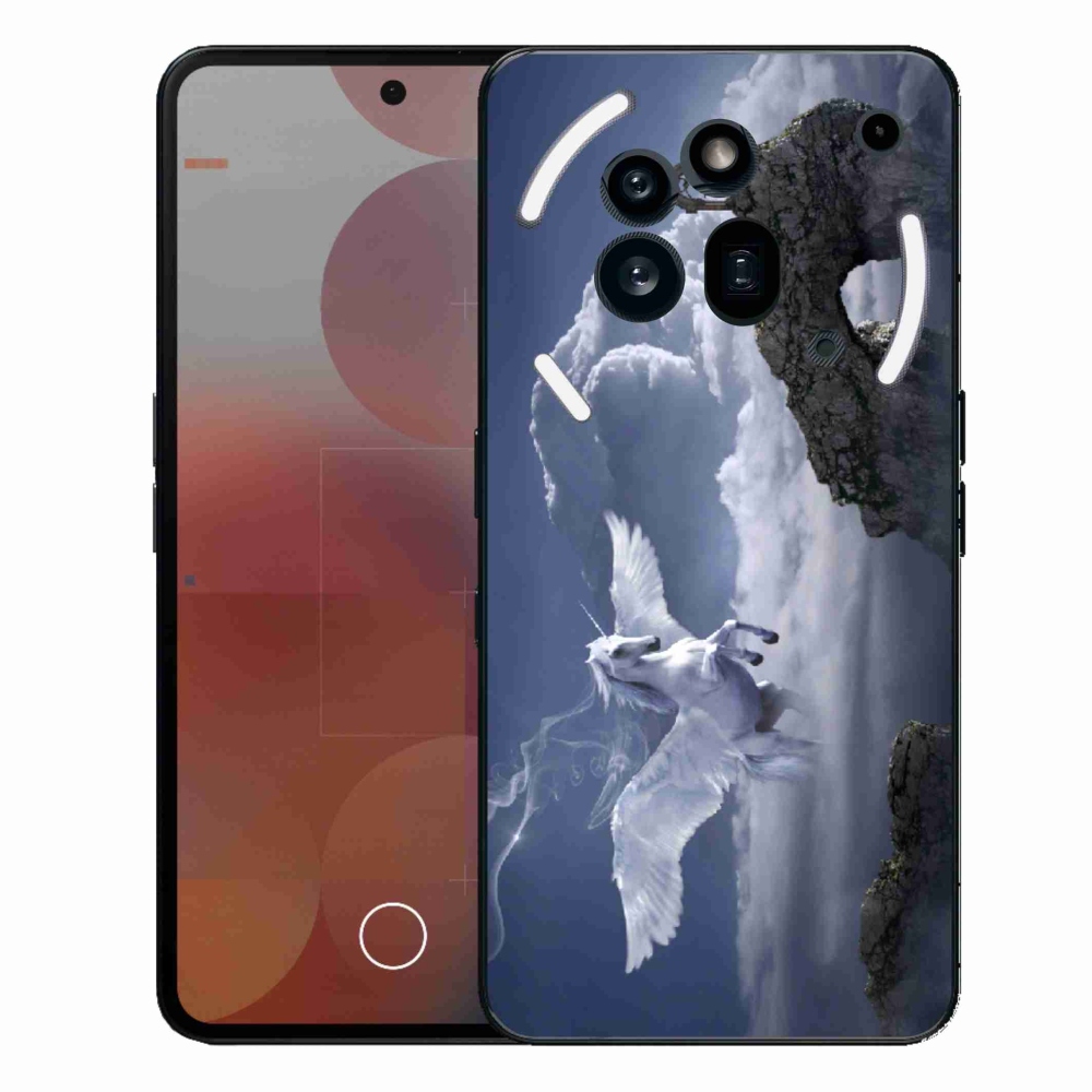 Zselés borítás mmCase a Nothing Phone (3a) Pro készülékhez - pegazus