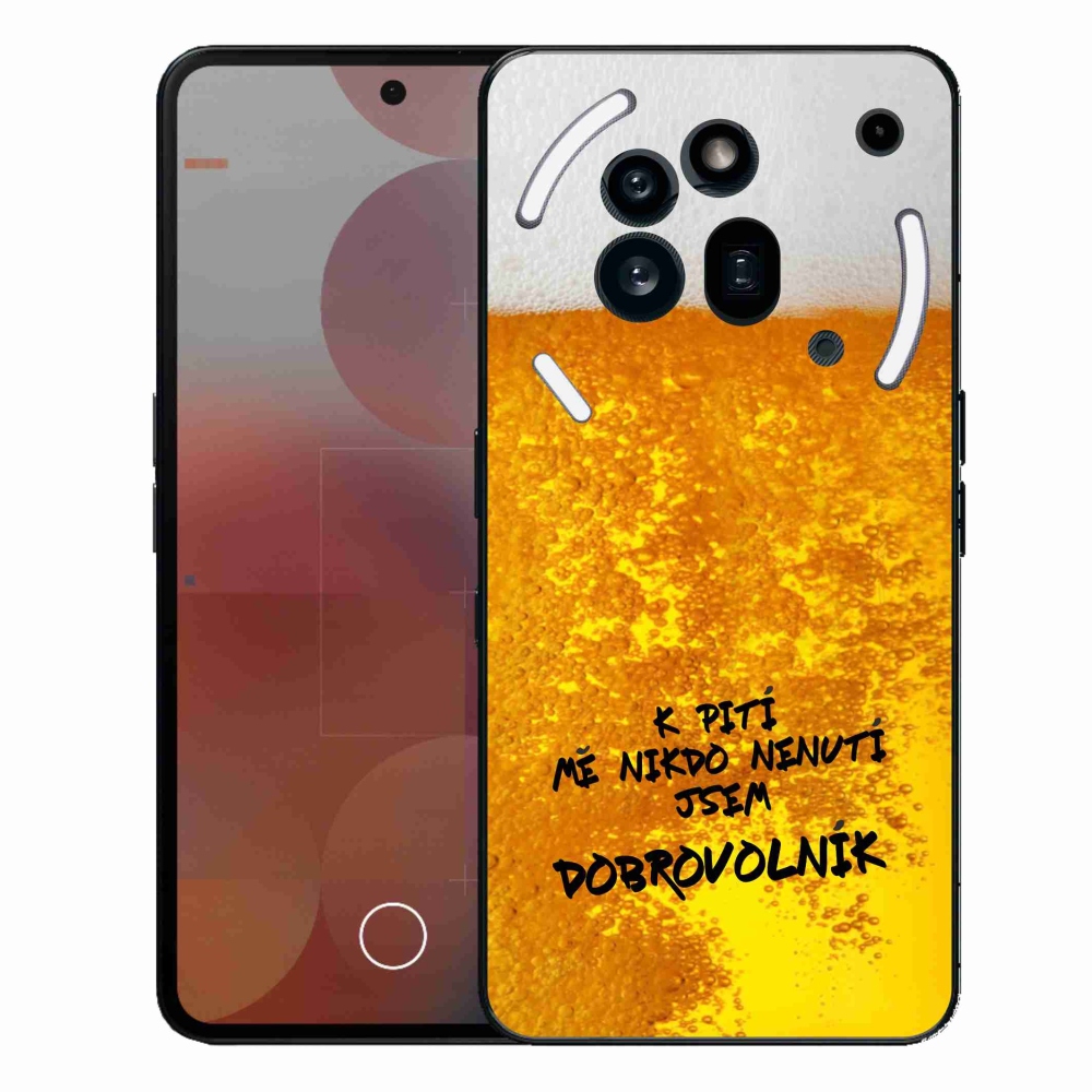 Zselés borítás mmCase a Nothing Phone (3a) Pro készülékhez - sör motívum 4