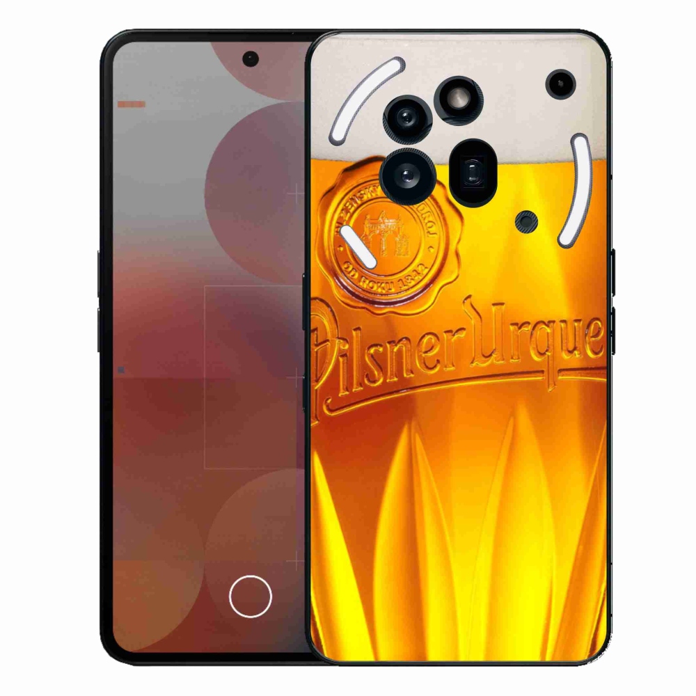 Zselés borítás mmCase a Nothing Phone (3a) Pro készülékhez - sör
