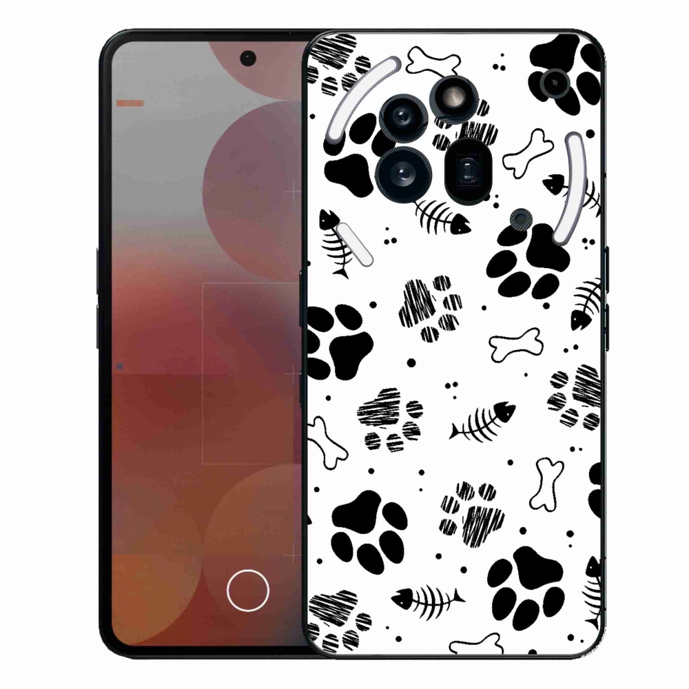 Zselés borítás mmCase for Nothing Phone (3a) Pro - kutyamancsok 1