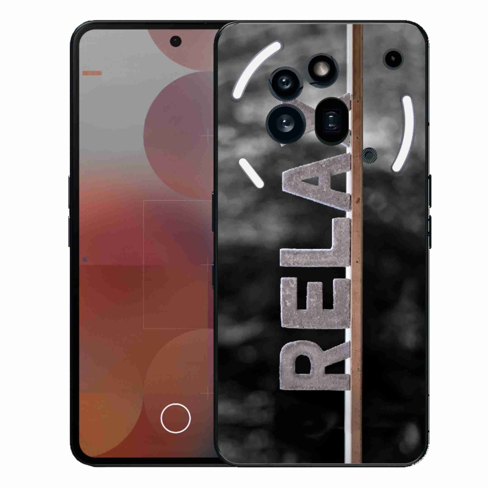 Zselés borítás mmCase a Nothing Phone (3a) Pro készülékhez - relax 1