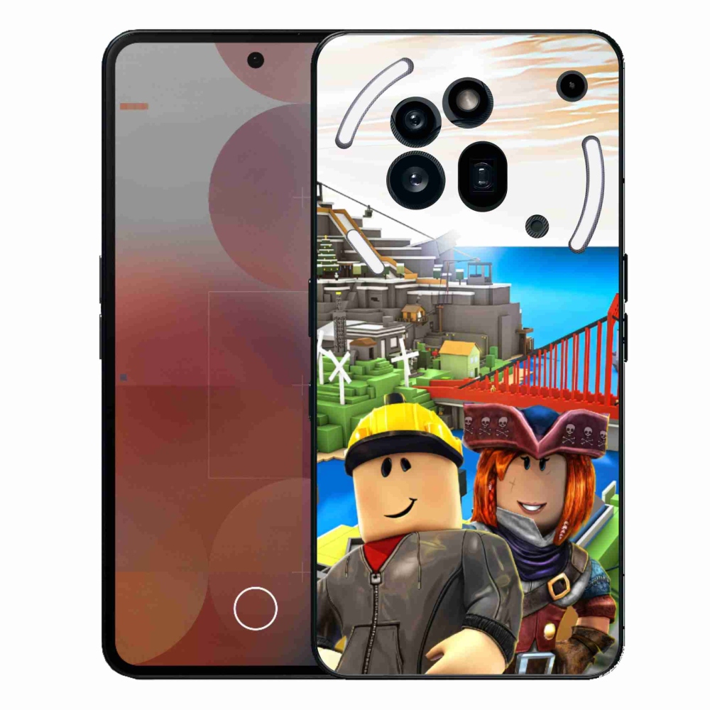 Zselés borítás mmCase a Nothing Phone (3a) Pro készülékhez - roblox 1