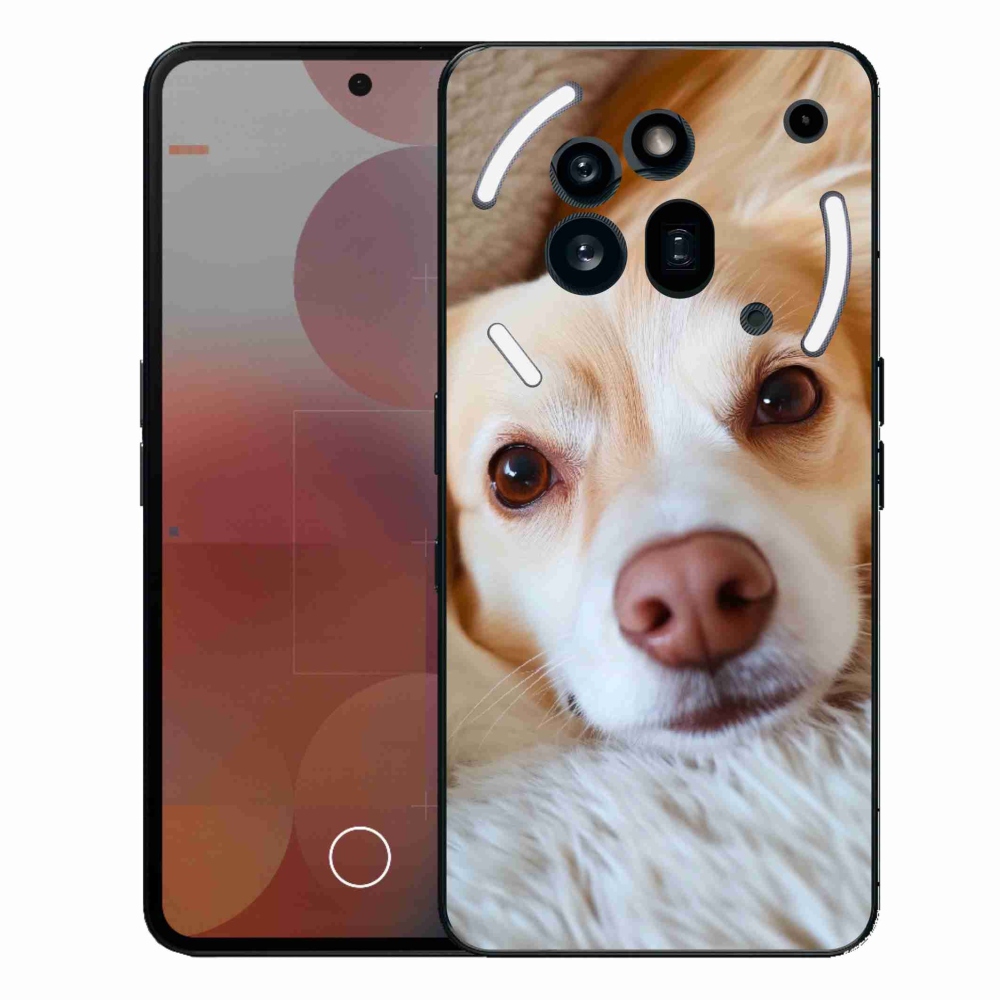 Zselés borítás mmCase a Nothing Phone (3a) Pro készülékhez - Aranyos csivava