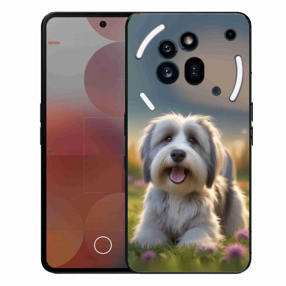 Zselés borítás mmCase a Nothing Phone (3a) Pro készülékhez - aranyos havanese kutya