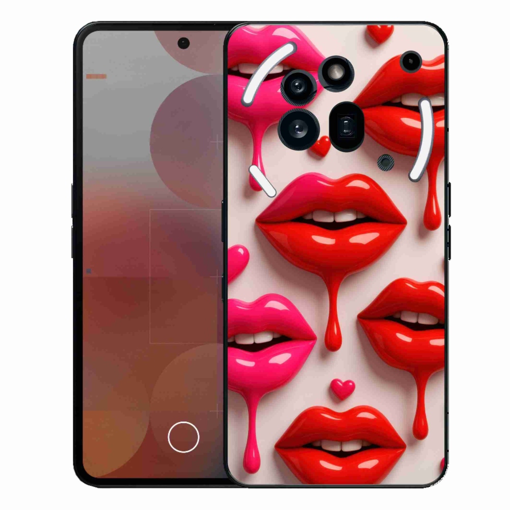 Zselés borítás mmCase a Nothing Phone (3a) Pro készülékhez - Lips 2