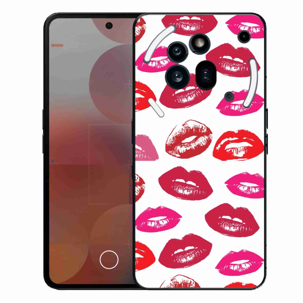 Zselés borítás mmCase a Nothing Phone (3a) Pro készülékhez - Ajkak