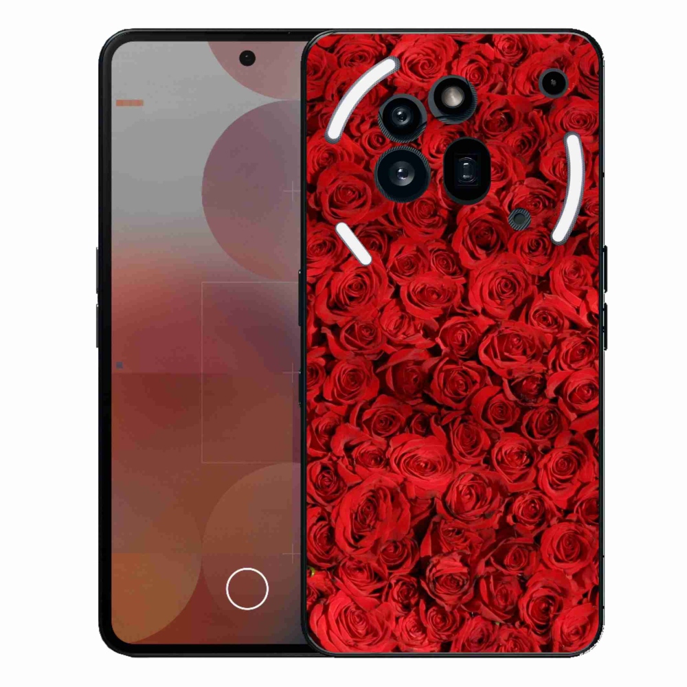 Zselés borítás mmCase a Nothing Phone (3a) Pro készülékhez - rózsaszínű