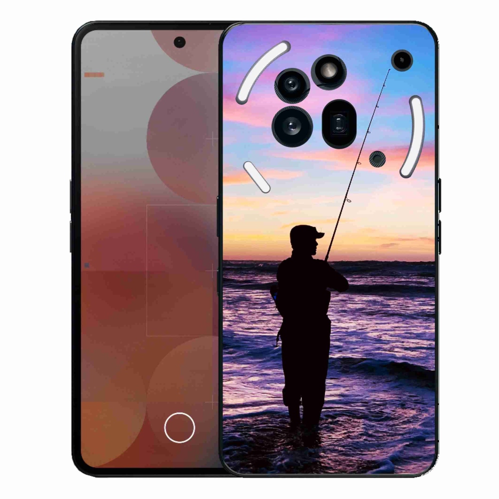 Zselés borítás mmCase a Nothing Phone (3a) Pro készülékhez - Fishing 1