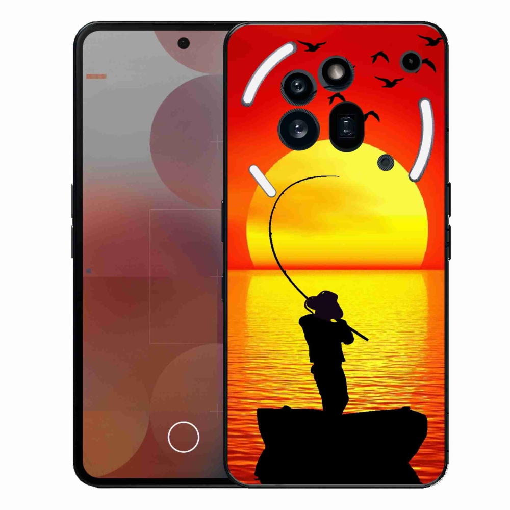 Zselés borítás mmCase a Nothing Phone (3a) Pro készülékhez - horgászat